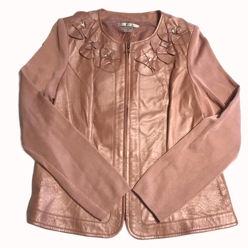 Peter Nygard - Leather Jacket - Small